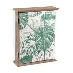 Декоративный шкафчик Versa Mint Leaves ключи Деревянный MDF (6,5 x 26 x 20 cm) цена и информация | Сейфы | 220.lv