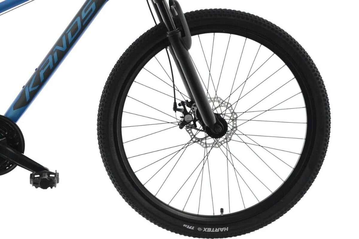 Vīriešu kalnu velosipēds Kands Spectro 2xDisc, 182-200 cm, 27,5" alumīnija rati, Shimano, Zils цена и информация | Velosipēdi | 220.lv