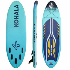 Paddle Surf Board Kohala Stream River Синий 15 PSI (295 x 85 x 15 cm) цена и информация | SUP доски, водные лыжи, водные аттракционы | 220.lv