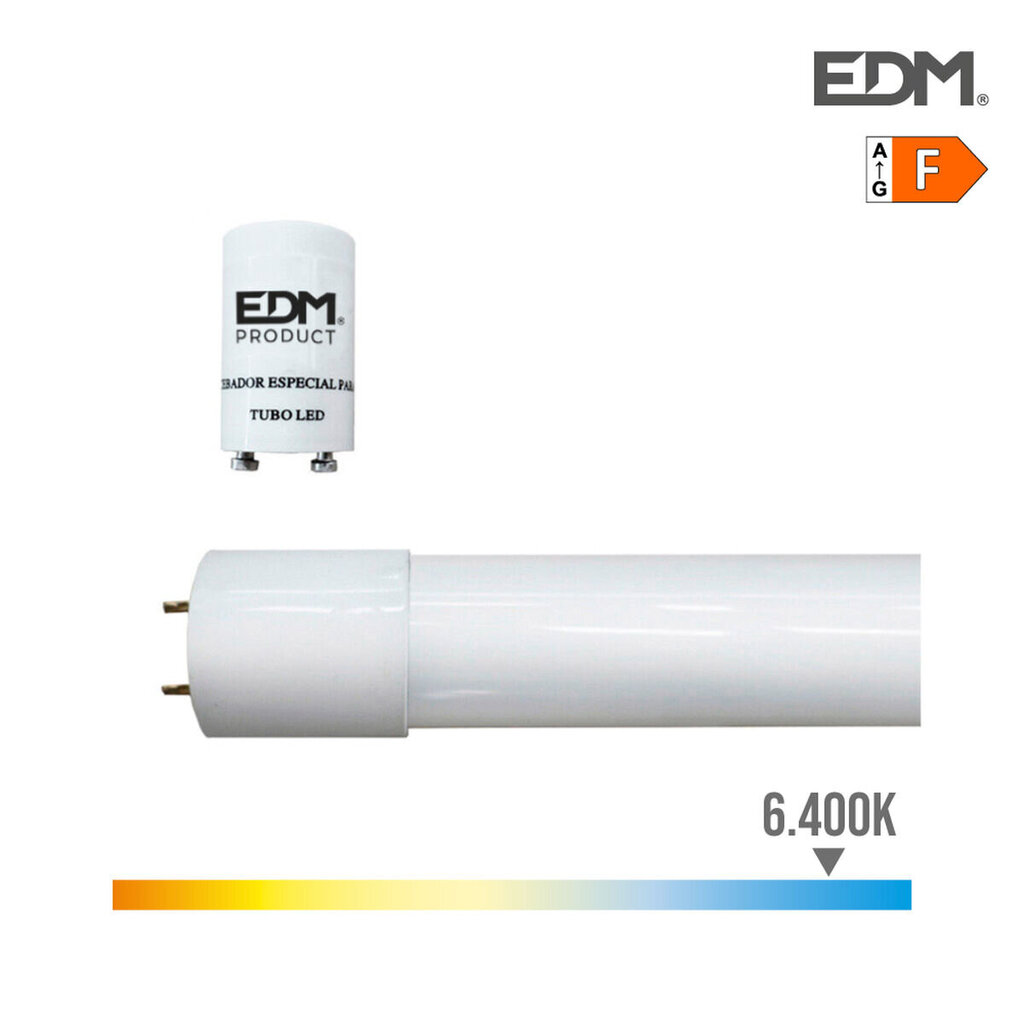 LED caurule EDM 14W T8 F 1080 Lm cena un informācija | LED lentes | 220.lv