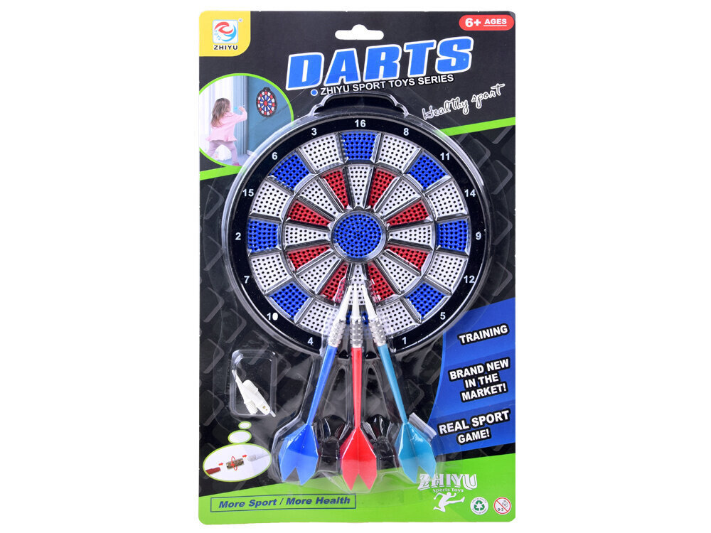 DART disks + 3 šautriņas cena un informācija | Šautriņmešana, dārts | 220.lv