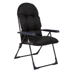 Krēsls Samar Hoch C012-07PB Patio, melns cena un informācija | Dārza krēsli | 220.lv
