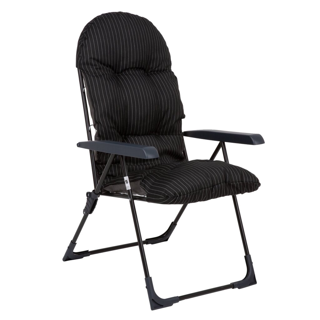 Krēsls Samar Hoch C012-07PB Patio, melns цена и информация | Dārza krēsli | 220.lv