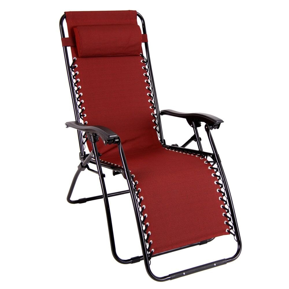 Krēsls Relax Patio, sarkans cena un informācija | Dārza krēsli | 220.lv