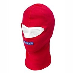 Balaclava Sparco S002201RS Sarkans cena un informācija | Auto piederumi | 220.lv