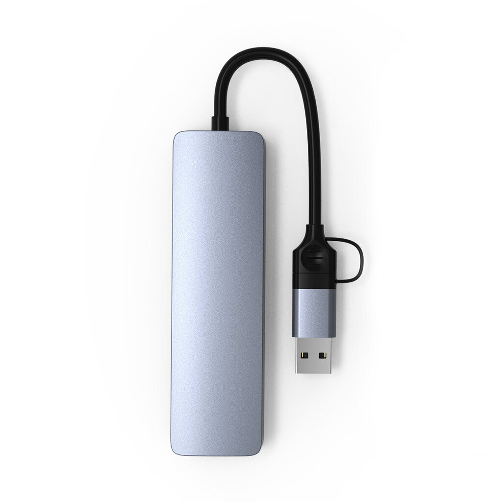 Splitter Hub 6in1 USB/Micro SD/Type-C cena un informācija | Adapteri un USB centrmezgli | 220.lv