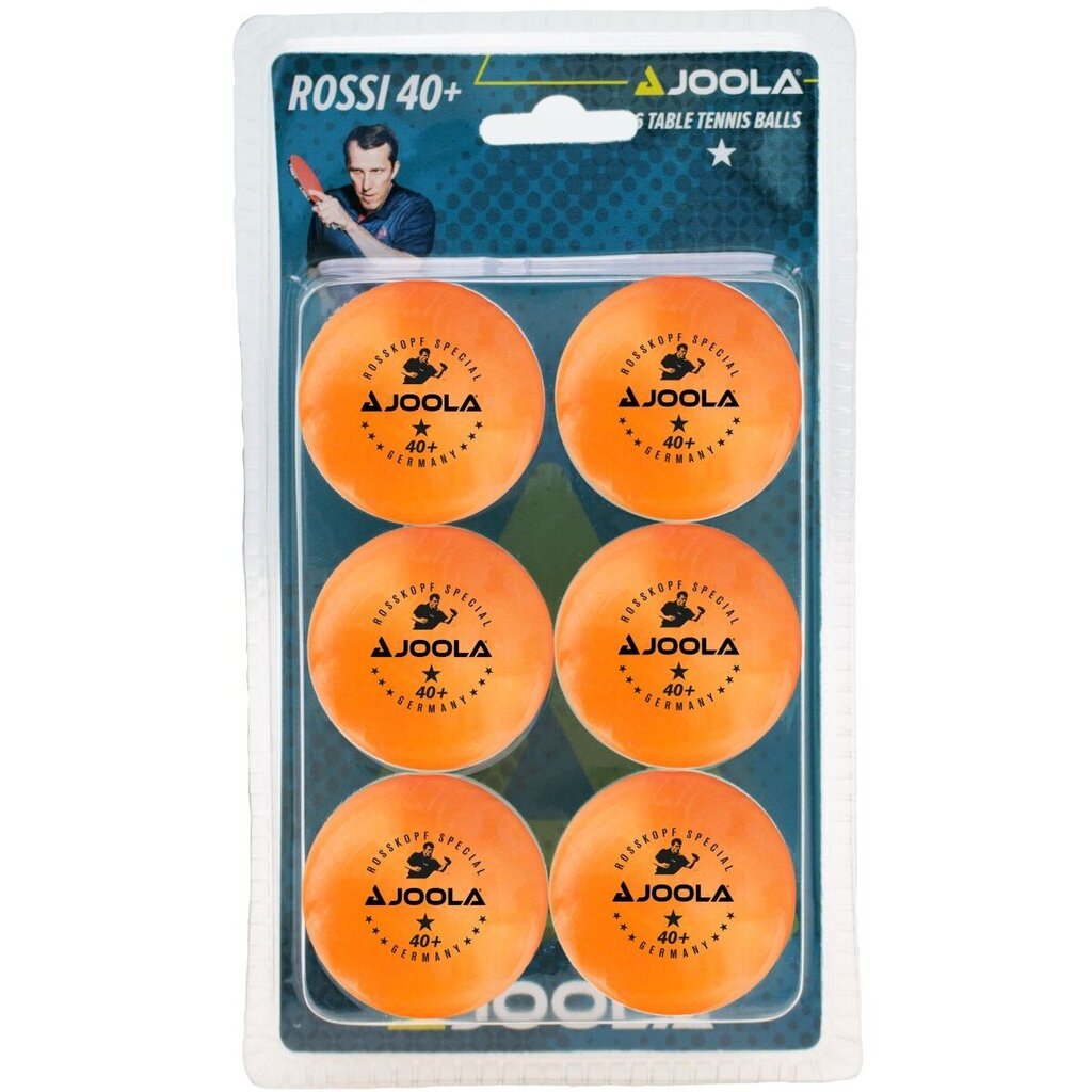 Joola galda tenisa bumbiņu komplekts, 6 gab. cena un informācija | Galda tenisa bumbiņas | 220.lv