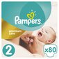 Pampers Autiņbiksītes PremiumCare, VP, 2. izmērs., 80 gab. cena un informācija | Autiņbiksītes | 220.lv