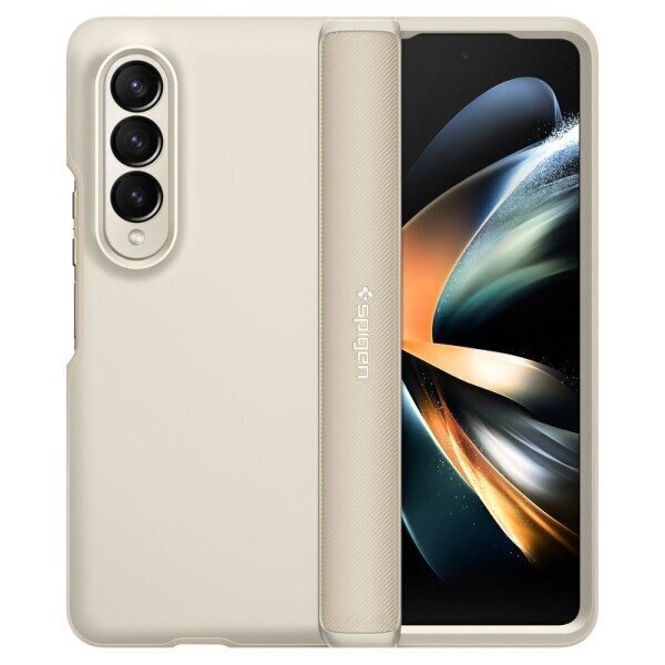 Spigen Slim Armor Pro Samsung Z Fold 4 pearled ivory ACS05512 cena un informācija | Telefonu vāciņi, maciņi | 220.lv