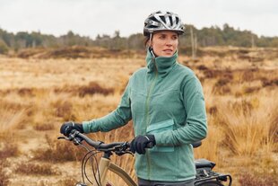Sieviešu flīsa jaka, Vaude Yaras - Zaļš цена и информация | Одежда для велосипедистов | 220.lv