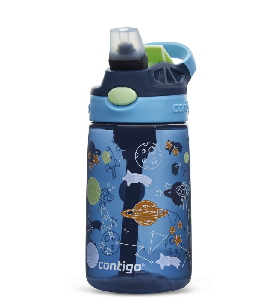 Bērnu pudele, Contigo Gizmo Easy Clean 420ml - Blueberry Cosmos цена и информация | Ūdens pudeles | 220.lv