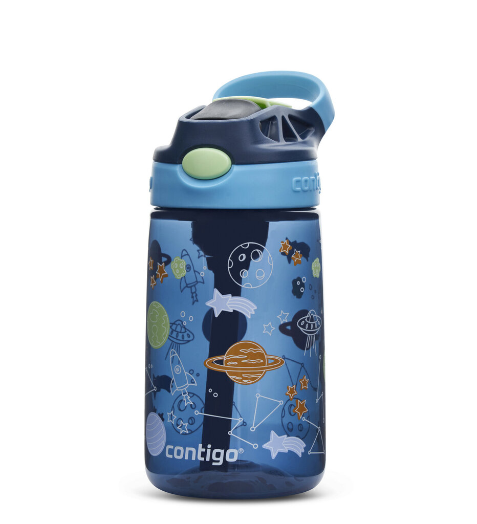 Bērnu pudele, Contigo Gizmo Easy Clean 420ml - Blueberry Cosmos цена и информация | Ūdens pudeles | 220.lv