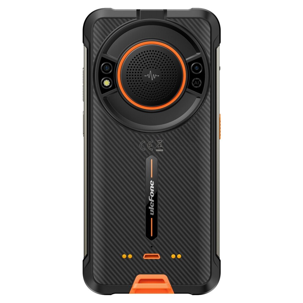 Ulefone Power Armor 16 Pro 4/64GB UF-PA16P/OE Orange/Black cena un informācija | Mobilie telefoni | 220.lv