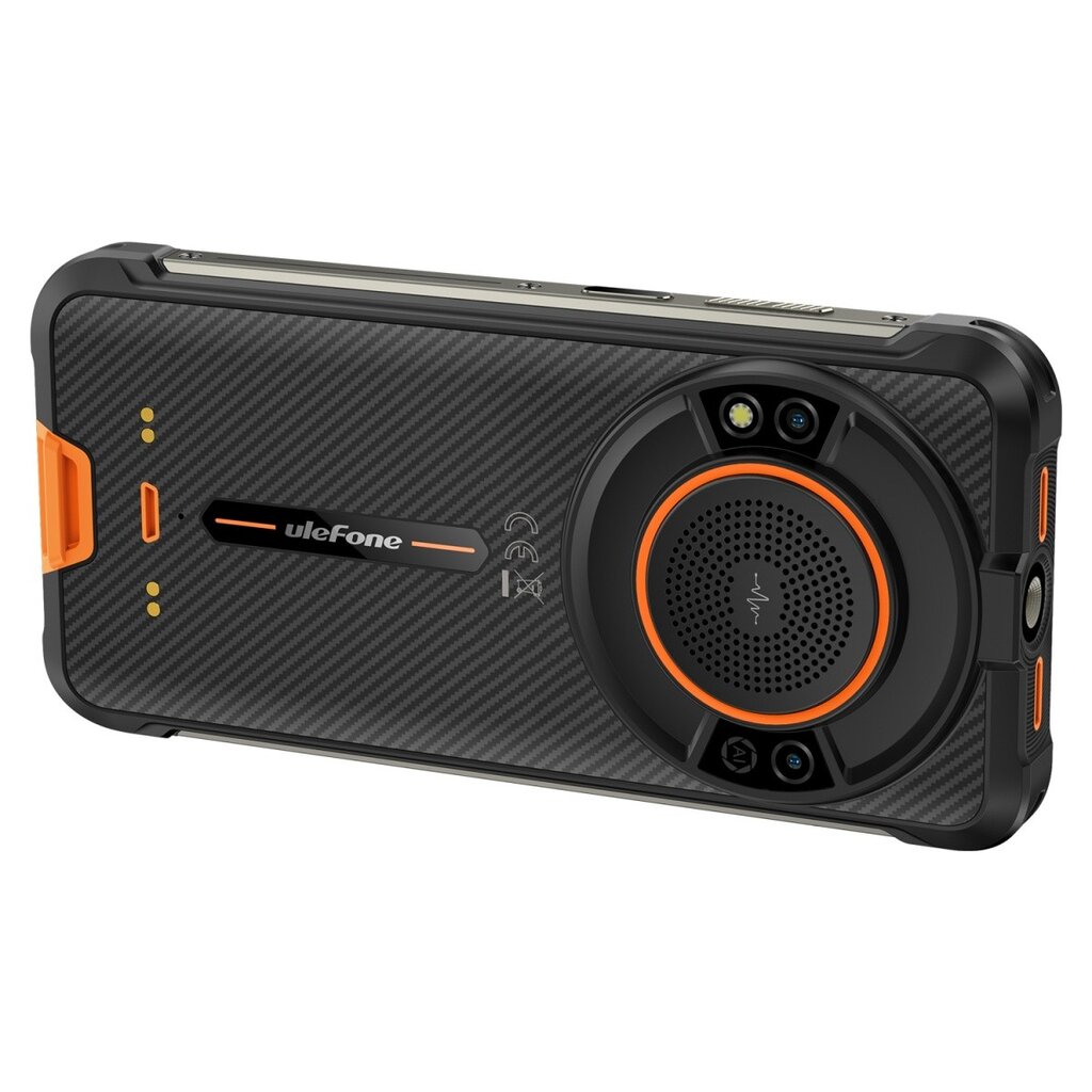 Ulefone Power Armor 16 Pro 4/64GB UF-PA16P/OE Orange/Black cena un informācija | Mobilie telefoni | 220.lv