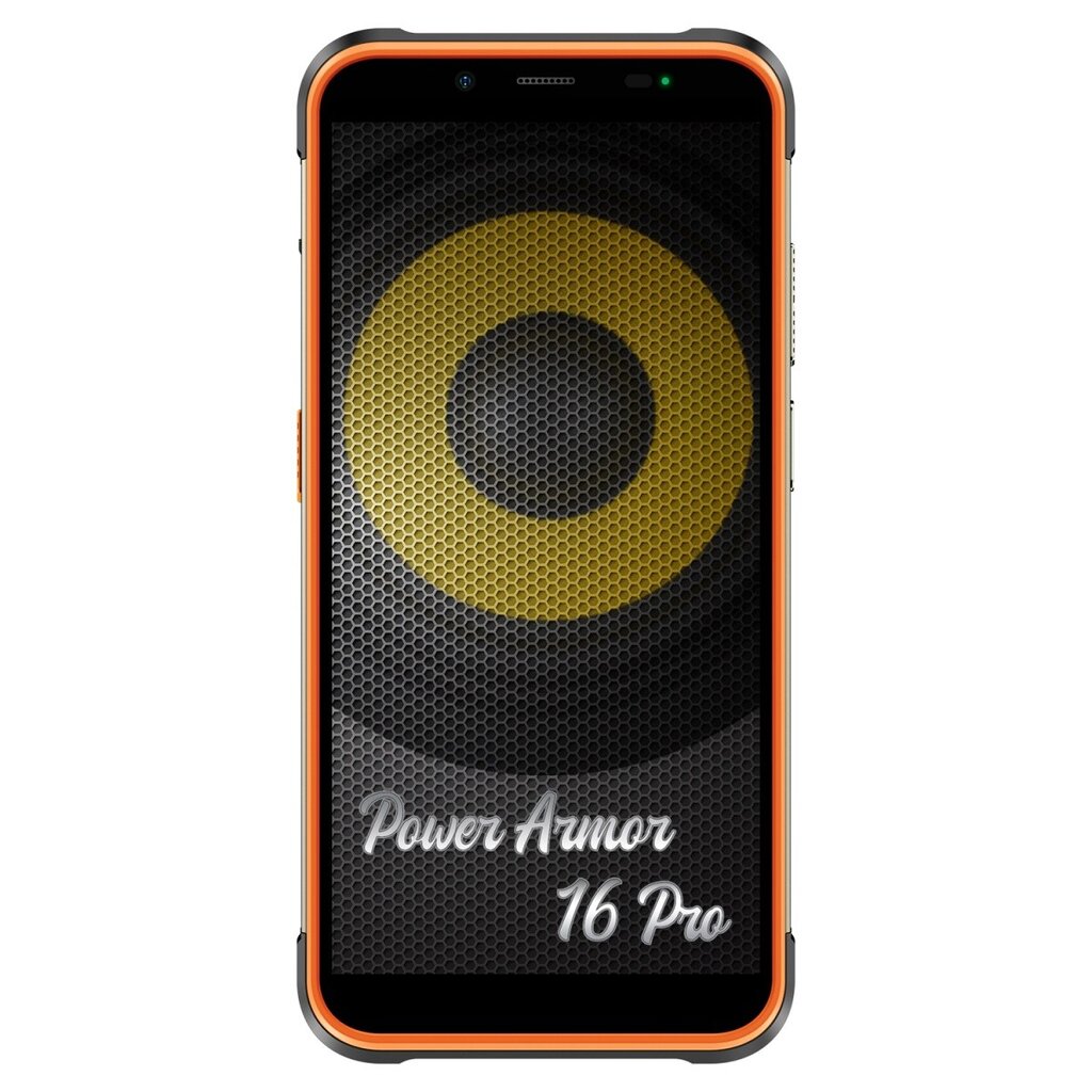 Ulefone Power Armor 16 Pro 4/64GB UF-PA16P/OE Orange/Black цена и информация | Mobilie telefoni | 220.lv