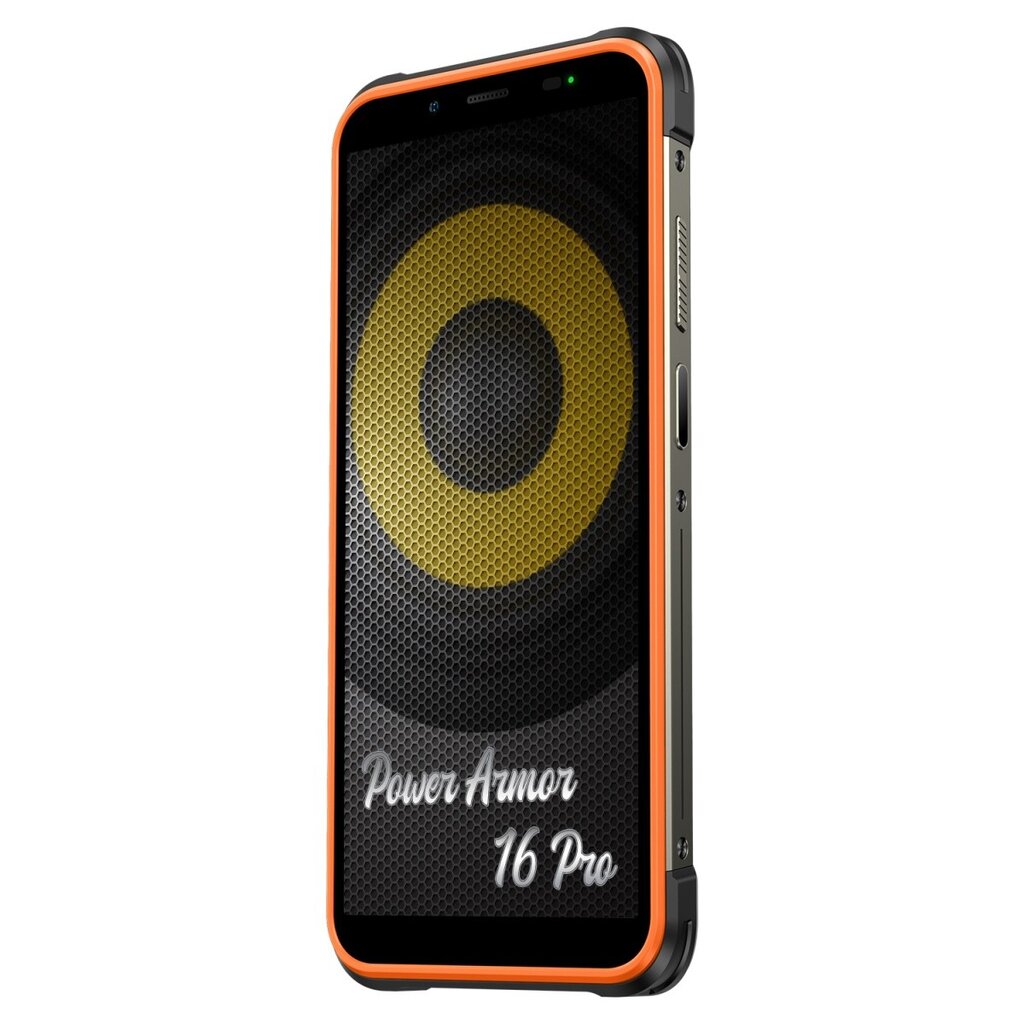 Ulefone Power Armor 16 Pro 4/64GB UF-PA16P/OE Orange/Black цена и информация | Mobilie telefoni | 220.lv