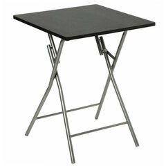 Складной стол Hespéride Сталь Черный/Серый (60 x 60 x 75 cm) цена и информация | Комплекты уличной мебели | 220.lv