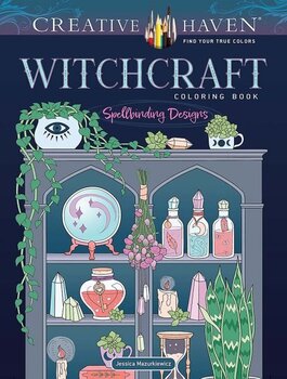 Creative Haven Witchcraft Coloring Book: Spellbinding Designs cena un informācija | Grāmatas mazuļiem | 220.lv