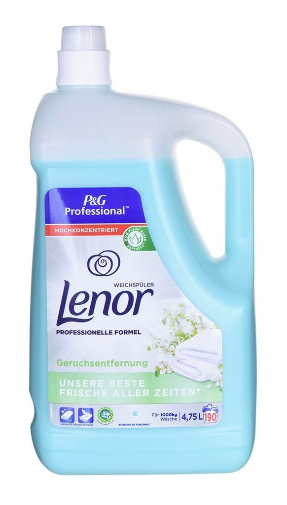 Veļu mīkstinātājs Lenor Fresh Odor Eliminator, 4,75 l цена и информация | Veļas mazgāšanas līdzekļi | 220.lv