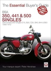 Essential Buyers Guide Bsa 350 & 500 Singles цена и информация | Путеводители, путешествия | 220.lv