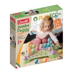 Pirmā puzle Quercetti Play Eco Jumbo Peggy Evo, 41 d. cena un informācija | Attīstošās rotaļlietas | 220.lv