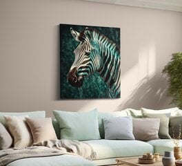 Glezna Zebra lietū cena un informācija | Gleznas | 220.lv
