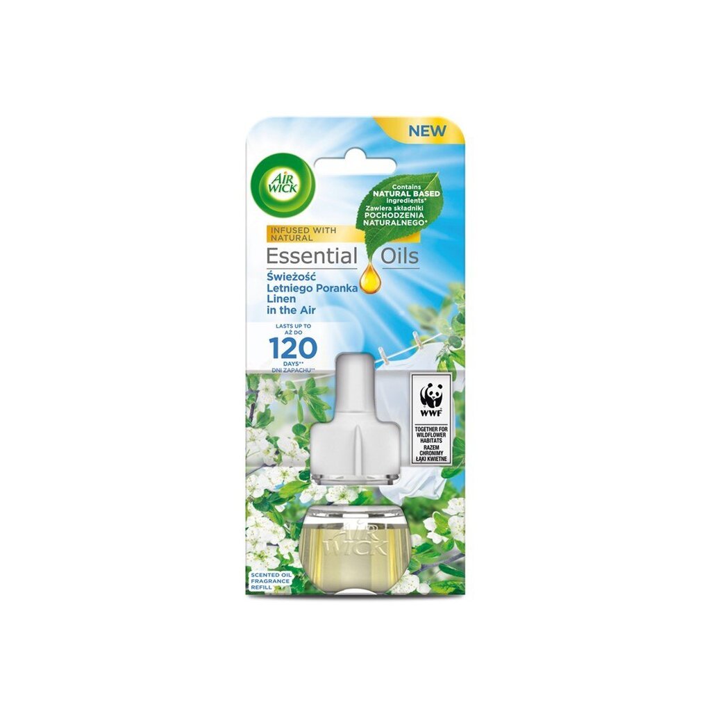 Air Wick Air Freshener Filler vasaras rīta svaigums, 19 ml cena un informācija | Gaisa atsvaidzinātāji | 220.lv