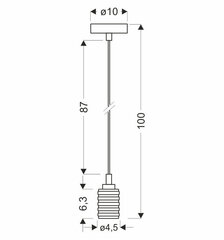 Candellux apgaismojuma sistēma RL-LPP060AX cena un informācija | Iebūvējamās lampas, LED paneļi | 220.lv