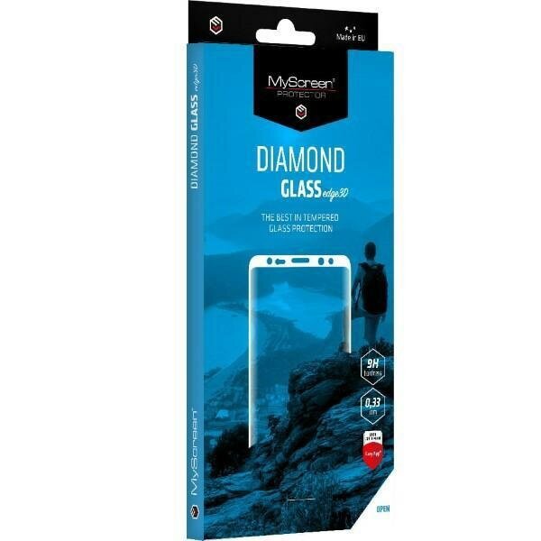 MS Diamond Glass Edge 3D Motorola Edge 30 Ultra czarny|black Tempered Glass цена и информация | Ekrāna aizsargstikli | 220.lv