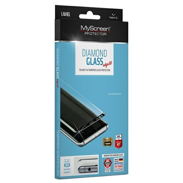 MS Diamond Glass Edge 3D Xiaomi 12|12X Black|Czarna cena un informācija | Ekrāna aizsargstikli | 220.lv