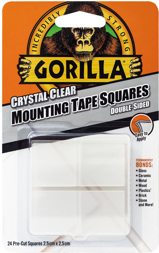 Gorilla tape Mounting Tape Squares 24 gb. cena un informācija | Rokas instrumenti | 220.lv