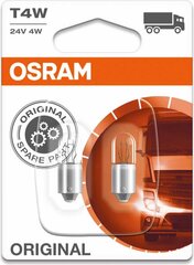 Automašīnas spuldze Osram OS3930-02B 4W Barža 24 V BA9S cena un informācija | Auto spuldzes | 220.lv