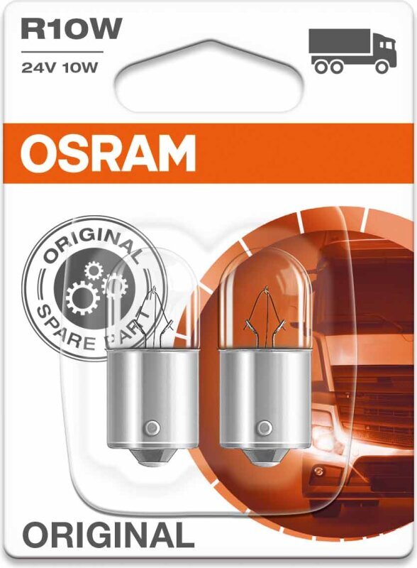 Automašīnas spuldze Osram OS5637-02B 10 W Barža 24 V R10W цена и информация | Auto spuldzes | 220.lv