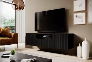 ТВ столик Bogart Nicole 150, черный цвет цена и информация | Тумбы под телевизор | 220.lv