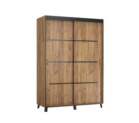 Skapis ADRK Furniture Berke, 150 cm, brūns cena un informācija | Skapji | 220.lv