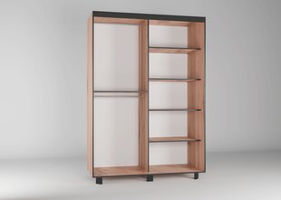 Шкаф ADRK Furniture Berke, 150 см, коричневый цена и информация | Шкафы | 220.lv