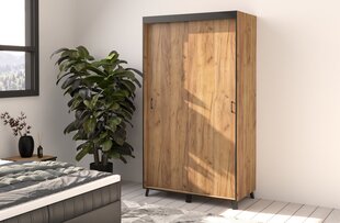Шкаф ADRK Furniture Bergamo, 200 см, коричневый цена и информация | Шкафы | 220.lv