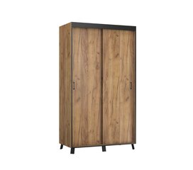 Skapis ADRK Furniture Bergamo, 150 cm, brūns cena un informācija | Skapji | 220.lv