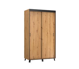 Шкаф ADRK Furniture Bergamo, 150 см, коричневый цена и информация | Шкафы | 220.lv