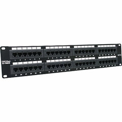 Коммутационная панель 48 портов кат. 6 UTP Trendnet TC-P48C6 цена и информация | Коммутационная панель 24 порта кат. 6 UTP Lanberg PPU6-1024-B | 220.lv