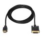 HDMI uz DVI Kabelis NANOCABLE 10.15.0502 1,8 m Macho a Macho Kabelis цена и информация | Kabeļi un vadi | 220.lv