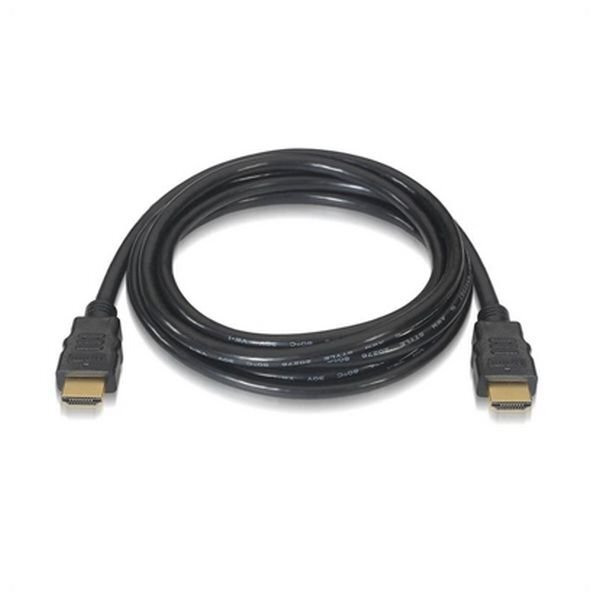 HDMI Kabelis NANOCABLE HDMI V2.0, 1m 10.15.3601 V2.0 4K 1 m Melns цена и информация | Kabeļi un vadi | 220.lv