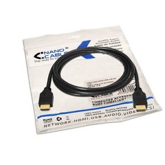 HDMI Kabelis NANOCABLE AISCCI0278 v1.4 (3 m) cena un informācija | Kabeļi un vadi | 220.lv