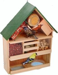 Кормушка для птиц Lifetime Garden, 44x39x13см цена и информация | Скворечники, кормушки, клетки | 220.lv