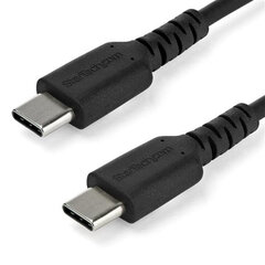 Kabelis USB C Startech RUSB2CC2MB Melns cena un informācija | Savienotājkabeļi | 220.lv