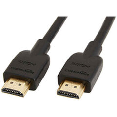 HDMI Kabelis Melns (0,9 m) (Refurbished A+) cena un informācija | Kabeļi un vadi | 220.lv