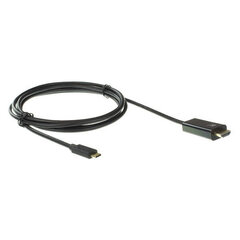 Ewent EW9824, USB-C/HDMI, 2 m cena un informācija | Kabeļi un vadi | 220.lv
