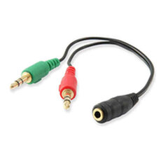 Audio ligzdas Kabelis (3.5mm) Ewent EC1642 0,15 m цена и информация | Адаптеры и USB разветвители | 220.lv