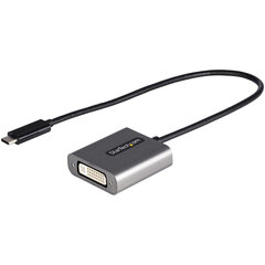 Адаптер USB C—DVI Startech CDP2DVIEC            Чёрный цена и информация | Адаптеры и USB разветвители | 220.lv