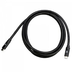 Кабель Micro USB V7 V7USBC10GB-2M, 2 м, чёрный цена и информация | Кабели и провода | 220.lv